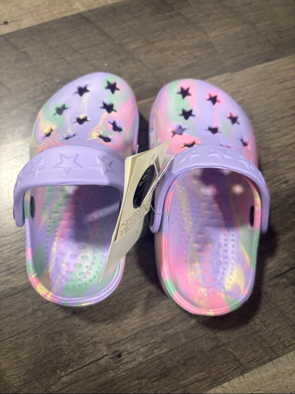 Walmart Brand TieDye “Crocs”